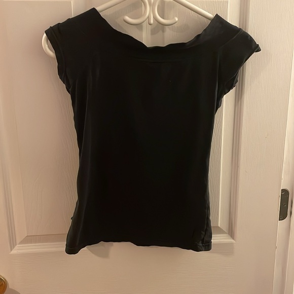 Garage Black Off Shoulder Top XS - Picture 7 of 8